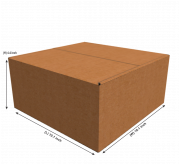 Regular Slotted Box  - 10.1 x 10.1 x 4.4- (Manual Make)