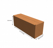 Regular Slotted Box  - 11.5 x 3.6 x 4