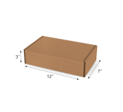 Folding Type Box  - 12 x 7 x 3