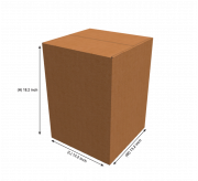 Regular Slotted Box  - 13.2 x 13.2 x 18.2