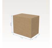 Regular Slotted Box  - 14.7 x 9.6 x 12.3 inch