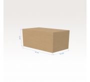 Regular Slotted Box  - 18 x 10 x 6 inch