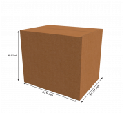 Regular Slotted Box  - 18 x 13.7 x 15
