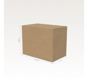 Regular Slotted Box  - 20.6 x 13 x 15 inch