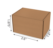 Folding Type Box  - 2.6 x 1.4 x 1.8