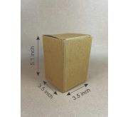 Auto Bottom lock with full flap - 3.2 x 3.2 x 5.1 inch (9 x 9 x 13 Cm)