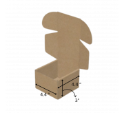 Folding Type Box  - 4.5 x 4.5 x 3 inch