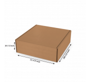 Folding Type Box  - 4.6 x 4.6 x 1.5