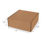 Folding Type Box  - 4 x 3.5 x 1.5