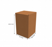 Regular Slotted Box  - 4 x 4 x 6.1 - Heavy Duty