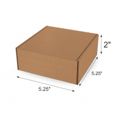 Folding Type Box  - 5.25" x 5.25" x 2"