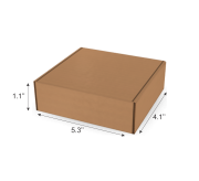 Folding Type Box  - 5.3 x 4.1 x 1.1