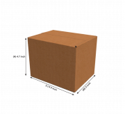 Regular Slotted Box  - 6.4 x 5 x 4.7