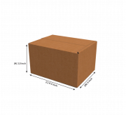 Regular Slotted Box  - 6.5 x 5 x 3.5
