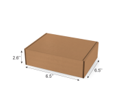 Folding Type Box  - 6.5 x 6.5 x 2.6