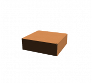 Folding Type Box  - 7.5 x 7.5 x 2.5