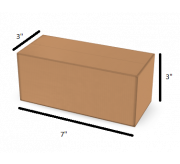 Regular Slotted Box  - 7 x 3 x 3 (Rotary Made)