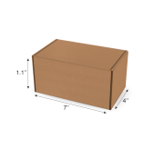 Folding Type Box  - 7" x 4" x 1.1"