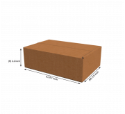 Regular Slotted Box  - 8.1 x 5.5 x 2.2