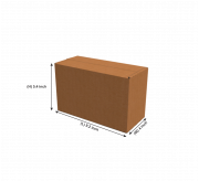 Regular Slotted Box  - 9.2 x 4 x 5.4