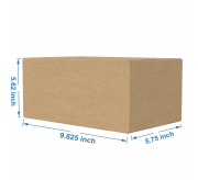 Regular Slotted Box  - 9.5 x 5.6 x 5.5 inch