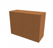 Regular Slotted Box  - 25x10x18 CM  (Strong + Kraft)