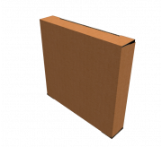 Reverse Tuck Flap Box - 21 x 3.2 x 18.6 cm