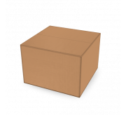 Regular Slotted Box  - 5 x 5 x 3.5 inch