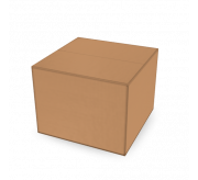 Regular Slotted Box - 8.5x8.5x6.6 - Standard Kraft