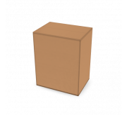 Regular Slotted Box - 7.5"x5.5"x9.5" -Rotarymade (Manual cut)