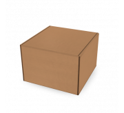 Folding Type Box  - 3 x 3 x 2- Strong Kraft
