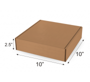 Folding Type Box  - 10 x 10 x 2.5