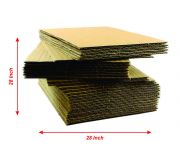 28L x 28W - Ply 3 - Corrugated Sheets -GSM 100