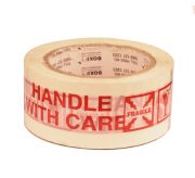 BOPP Handle With Care Printed Self Adhesive Tapes (72mm)-3"