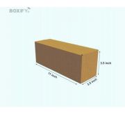 Regular Slotted Box  - 11 x 3.5 x 3.5 (Strong, Kraft)