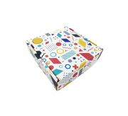 Folding Type Box  - 6 x 6 x 2 -Desing # 9587